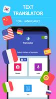Text translator: voice, camera Cartaz