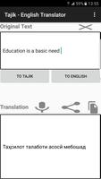 English - Tajik Translator syot layar 3