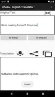 Xhosa - English Translator imagem de tela 1