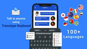 Transtype Translator Keyboard Cartaz