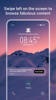 Magazine Lockscreen HiOS تصوير الشاشة 3