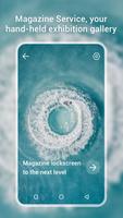 Magazine Lockscreen HiOS الملصق