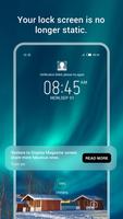 Magazine Lockscreen HiOS تصوير الشاشة 2