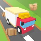 Truck Freight 3D icône