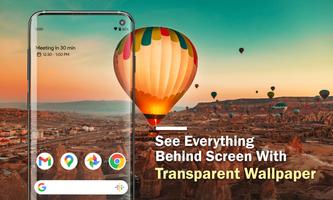 Transparent Live Wallpaper 4K โปสเตอร์