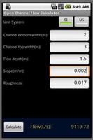 Open Channel Flow Calculator poster