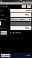 Pipe Headloss Calculator Plus โปสเตอร์