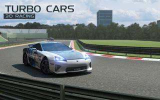 Turbo Cars 3D Racing Poster