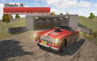 Último 3D Classic Car Rally Poster