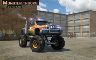 Monster Trucks 3D Parking poster