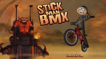 Poster Stickman BMX