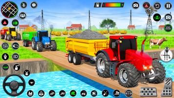 Real Tractor Driving Games poster
