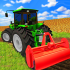 Tracteur agricole pilote: village Simulator 2019 icône