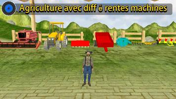 Tracteur agricole pilote: village Simulator 2019 Affiche