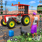 Tractor Driving Farming Games ikon