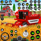 Tractor Driving Tractor Games 아이콘