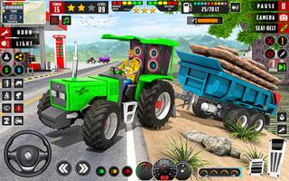 Tractor Driving Farming Games ảnh chụp màn hình 1