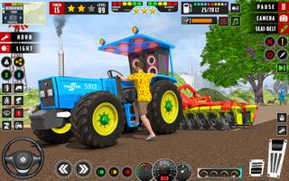 Tractor Driving Farming Games Screenshot 2