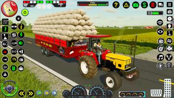 Simulación agricultura tractor Poster