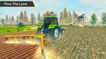 Tractor Driving Simulator Game plakat