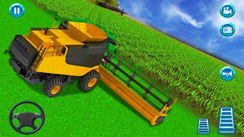 Tractor Farming Simulator - Modern Farming Games Poster