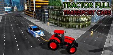 けん引トラクターシミュレータ：トラクタープルバスゲーム