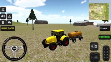 Tractor Driving Simulator स्क्रीनशॉट 1