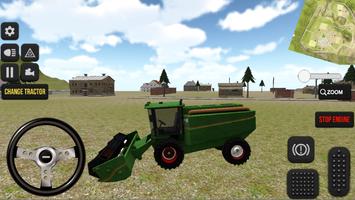 Tractor Driving Simulator captura de pantalla 2
