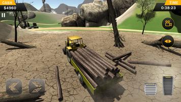Tractor Trolley Cargo Transport Drive Farming screenshot 2
