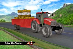 Tractor Trolley Parking Games تصوير الشاشة 1