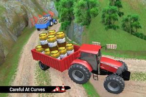 Tractor Trolley Parking Games تصوير الشاشة 2