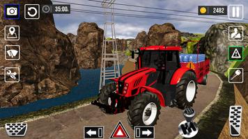 Tractor Game Real Farming Game Affiche