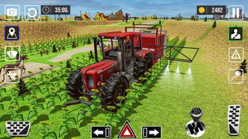 Tractor Game Real Farming Game capture d'écran 1