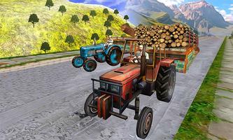 Tractor Trolley - Transport Log & Silage poster