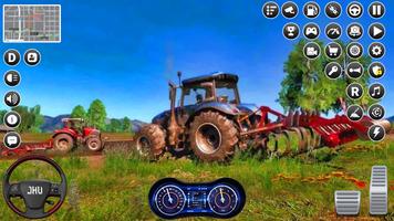 battle racing tractor games 3d 截图 1
