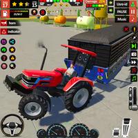 Tractor Farming: Tractor Games Poster