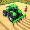 Grote tractorlandbouwspellen-icoon