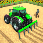 Tractor Driving- Farming Games icône