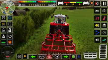 Big Tractor Farming Games 2024 poster
