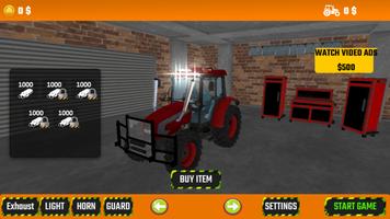 Trator Farm Games Sim Mobile Cartaz