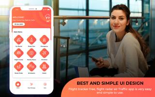 Flight Live Tracker Planes Finder & Flight Traffic پوسٹر