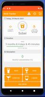 Drink tracker - Know your sober time 截图 1