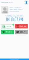 Timetracker স্ক্রিনশট 2