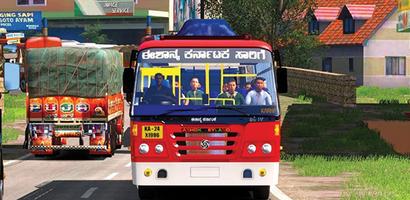 Bus Mod Karnataka KSRTC Bussid capture d'écran 1