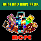Skin and Map for MCPE icône