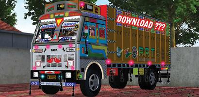 Mod Bussid Tata Truck screenshot 1