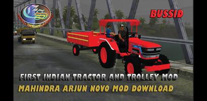 Mod Bussid Tracktor 2023 تصوير الشاشة 1