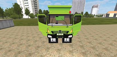 Mod Bussid Truck Pasir スクリーンショット 1