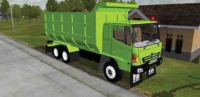 Mod Bussid Truck Pasir スクリーンショット 2