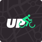 Upbike: Bike computer & Biking tracker for cycling أيقونة